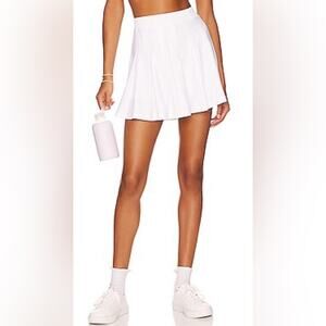 WeWoreWhat Activewear Women's Tennis Skort Skirt Optic White XS NWT